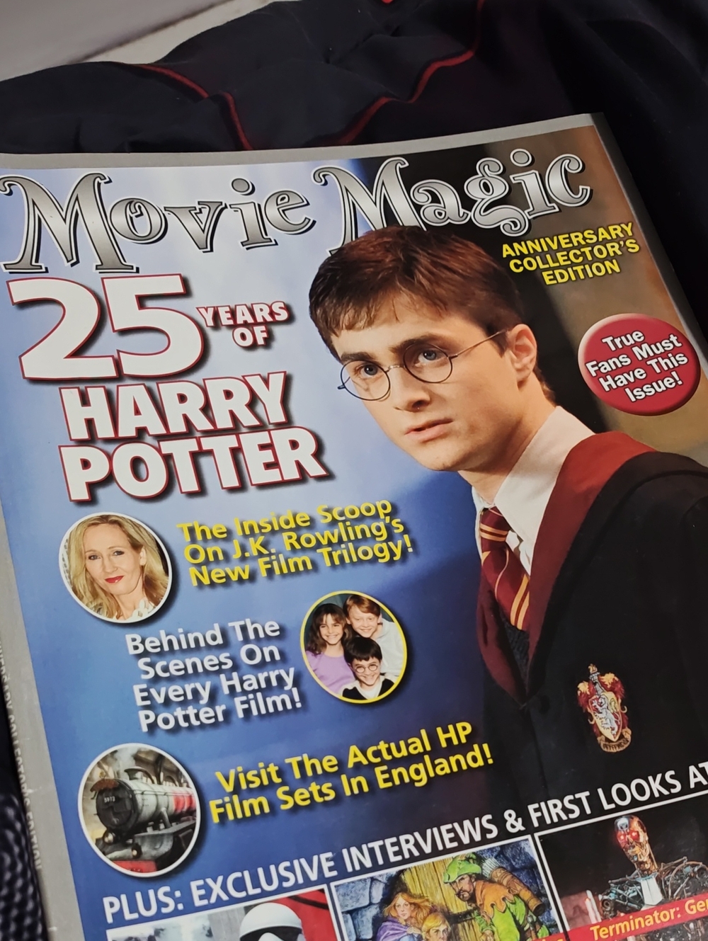 25 Years of Harry Potter Anniversary Collector's Edition - Blue Cover